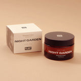 plant apothecary night garden sleeping cream next to box and jar